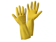 CleanGo Haushaltshandschuh Latex gelb M