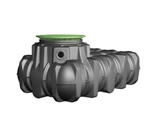 Graf Platin Flachtank schwarz 7500 l