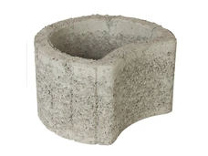 EHL Hangflor Pflanztrog klein grau 35x28x20 cm
