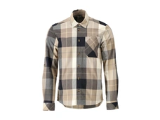 Mascot® Customized Flanellhemd dunkelsandbeige-kariert 3XL