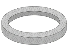 Beton-Auflagering verschiebesicher DN 625, 100 mm